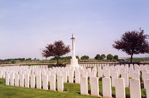 Assevillers New British Cemetery, France.
