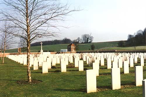 Carnoy Military Cemetery, France. 