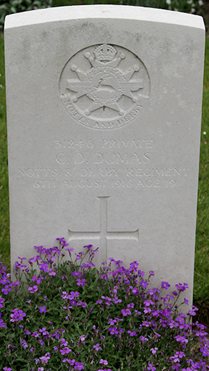 Private Charles Derrick Dumas