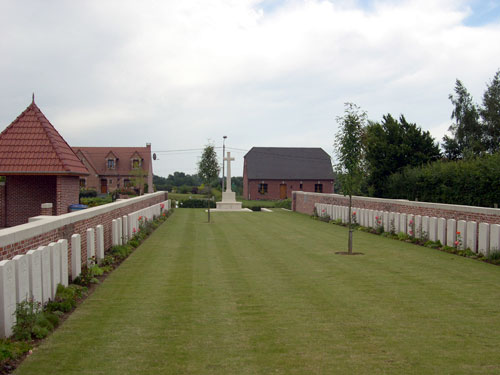 Ghissignies British Cemetery, France.