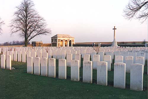 Gommecourt British Cemetery No.2, Hebuterne, France.