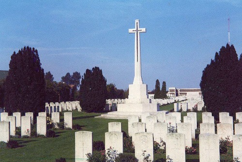 Harlebeke New British Cemetery, Belgium.