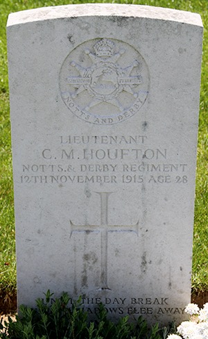Lieutenant Charles Morley Houfton grave