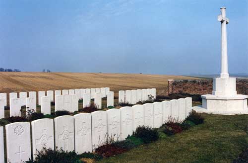 Joncourt East British Cemetery, France.