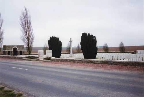 London Cemetery, Neuville-Vitasse, France.