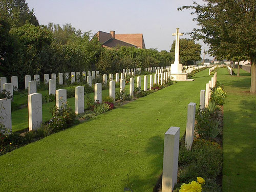 London Rifle Brigade Cemetery, Belgium. 