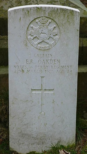 Captain Edward Ralph Oakden grave