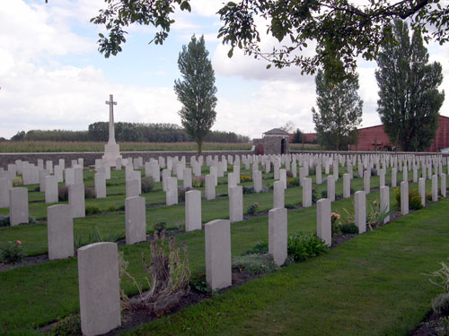 Rue-Du-Bacquerot No.1 Military Cemetery, Laventie, France.