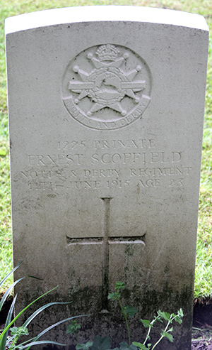 Private Ernest Scoffield