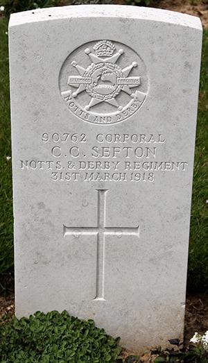 Corporal C. C. Sefton