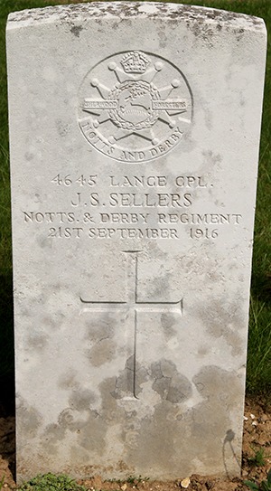 Lance Corporal J. S. Sellers