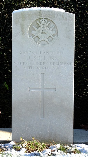 Lance Corporal J. Sellors