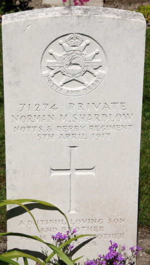 Private Norman Marrison Shardlow