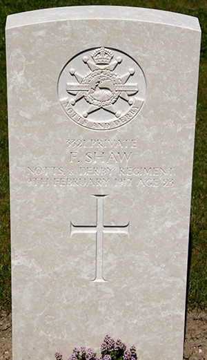 Private Frederick Shaw