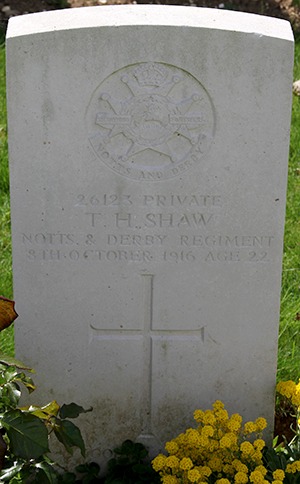 Private T. H. Shaw