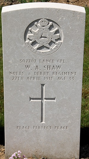 Lance Corporal Walter Augustus Shaw