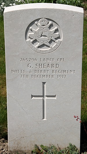 Lance Corporal George Sheard