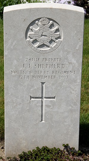 Private J. J. Shepherd