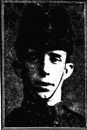 Private Clarence William Tutbury Sheppard