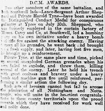 Sergeant Arthur Cyril Sheppard art1