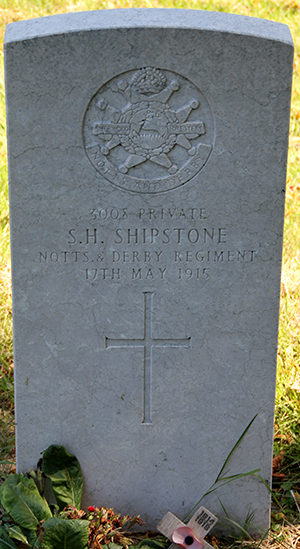 Private Sherwin Harold Shipstone