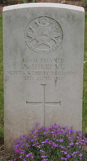 Private A. Shreeve