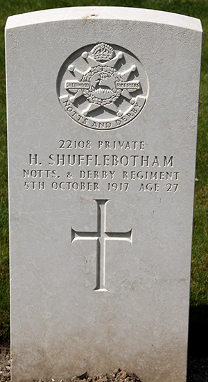 Private Harold Shufflebotham