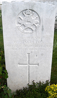 Private William Singleton