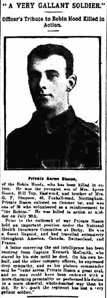 Private Aaron Sisson art1