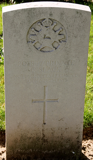 Private Clifford Slack