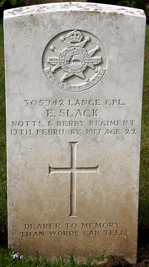 Lance Corporal Edgar Slack