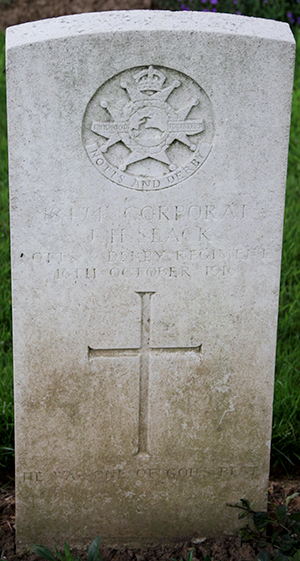 Corporal John Harold Slack
