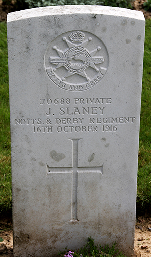 Private John William Slaney