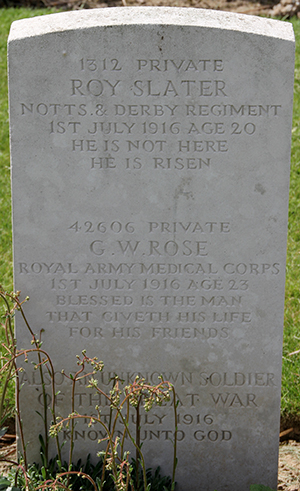 Private Roy Slater