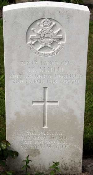 Lance Corporal Harry Smith
