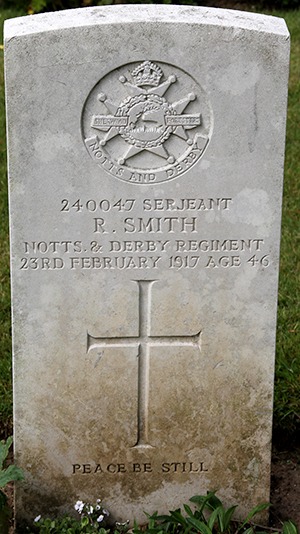 Sergeant R. Smith
