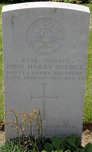 Private John Harry Spence