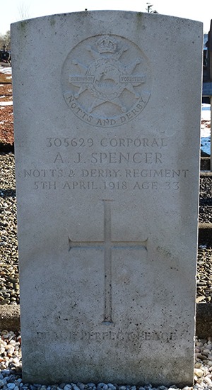 Corporal Albert John Spencer
