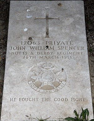 Private John William Spencer