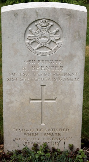 Private Robert Spencer