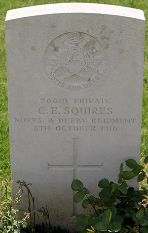 Private C. E. Squires
