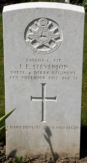 Lance Sergeant John Edward Stevenson