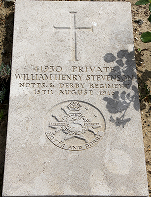 Private William Henry Stevenson