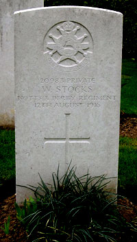 Private William Stocks