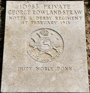 Private George Rowland Straw