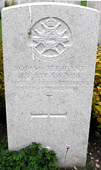Sergeant J. F. Straw