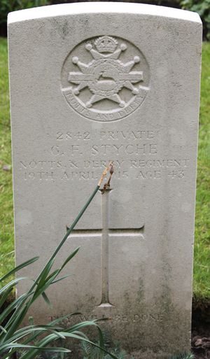 Private George Frederick Styche
