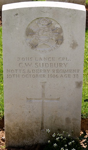 Lance Corporal Charles Walter Sudbury
