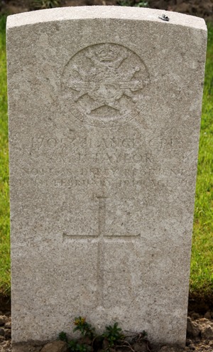 Lance Corporal A. J. Taylor