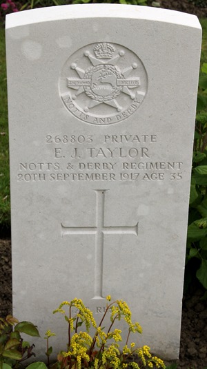 Private Edwin James Taylor